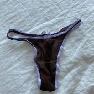 NWT Cosabella Glitz thong in S/M